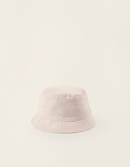 Bébé-Accessoires-Chapeau en sergé avec bandes latérales