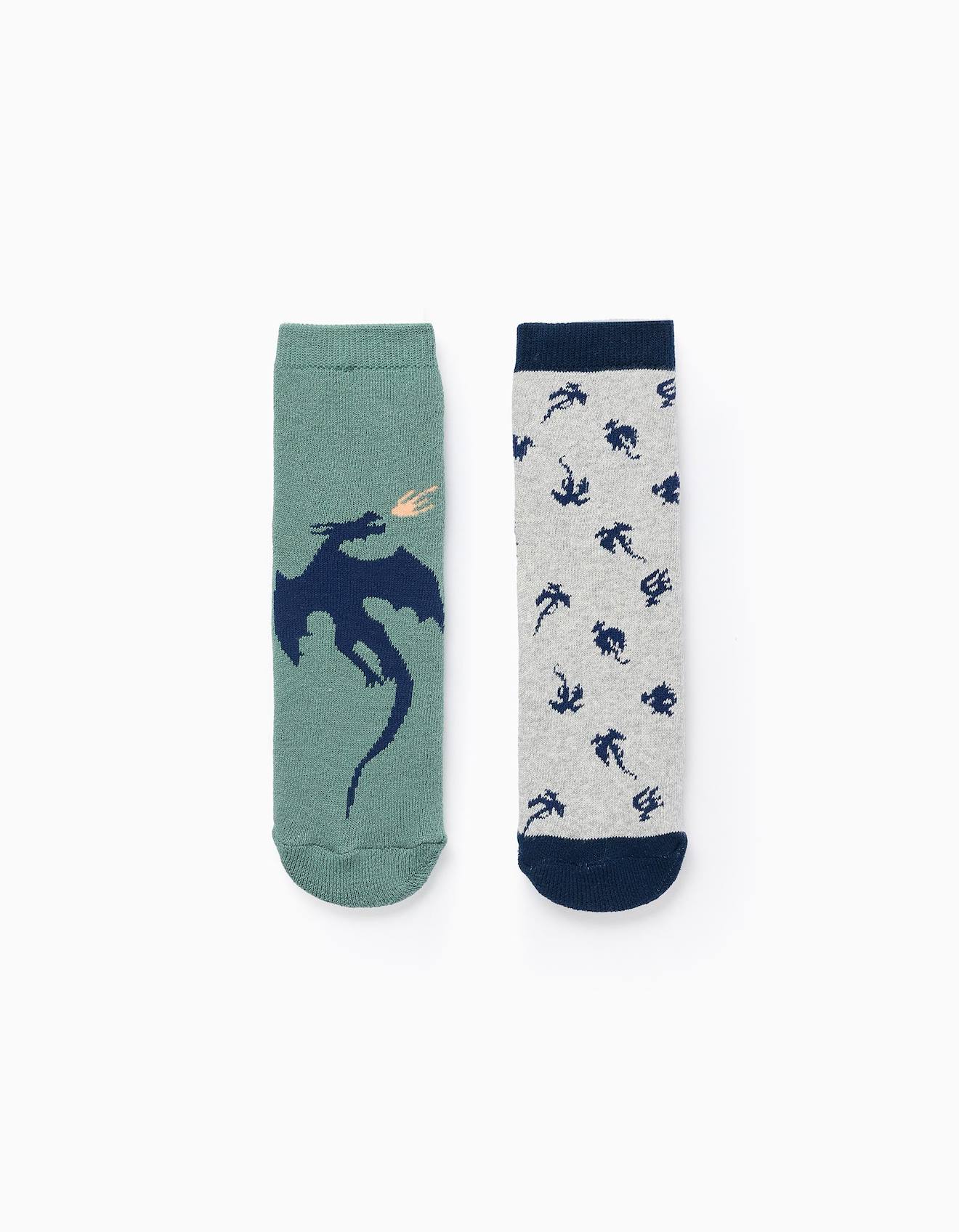 Pack 2 Chaussettes Antidérapantes Multicolore
