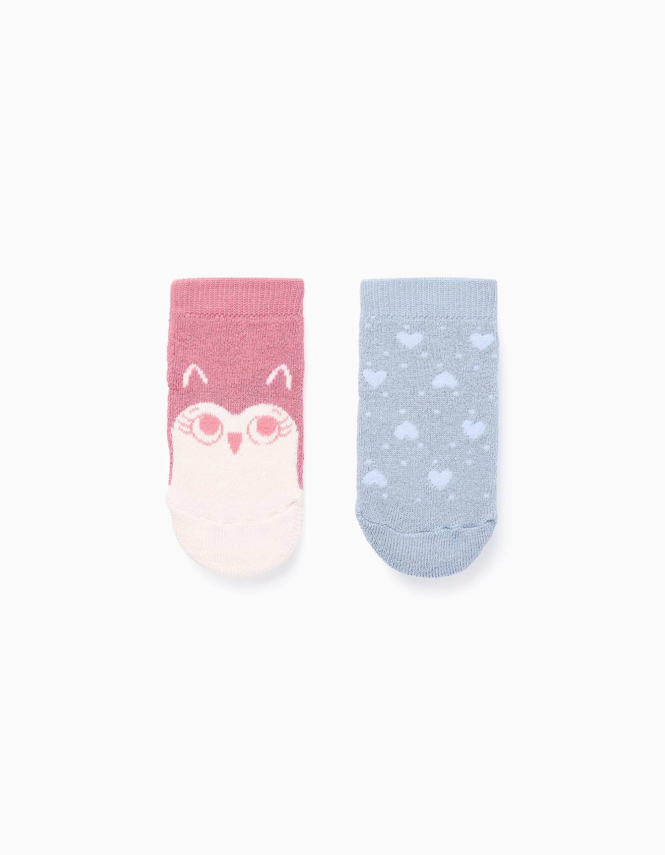 Pack 2 De Chaussettes Antidérapantes Multicolore