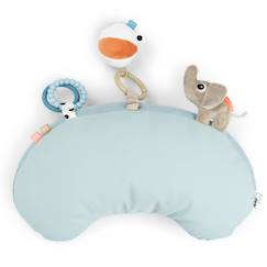 Jouet-Coussin d'éveil tummy time tiny farm vert
