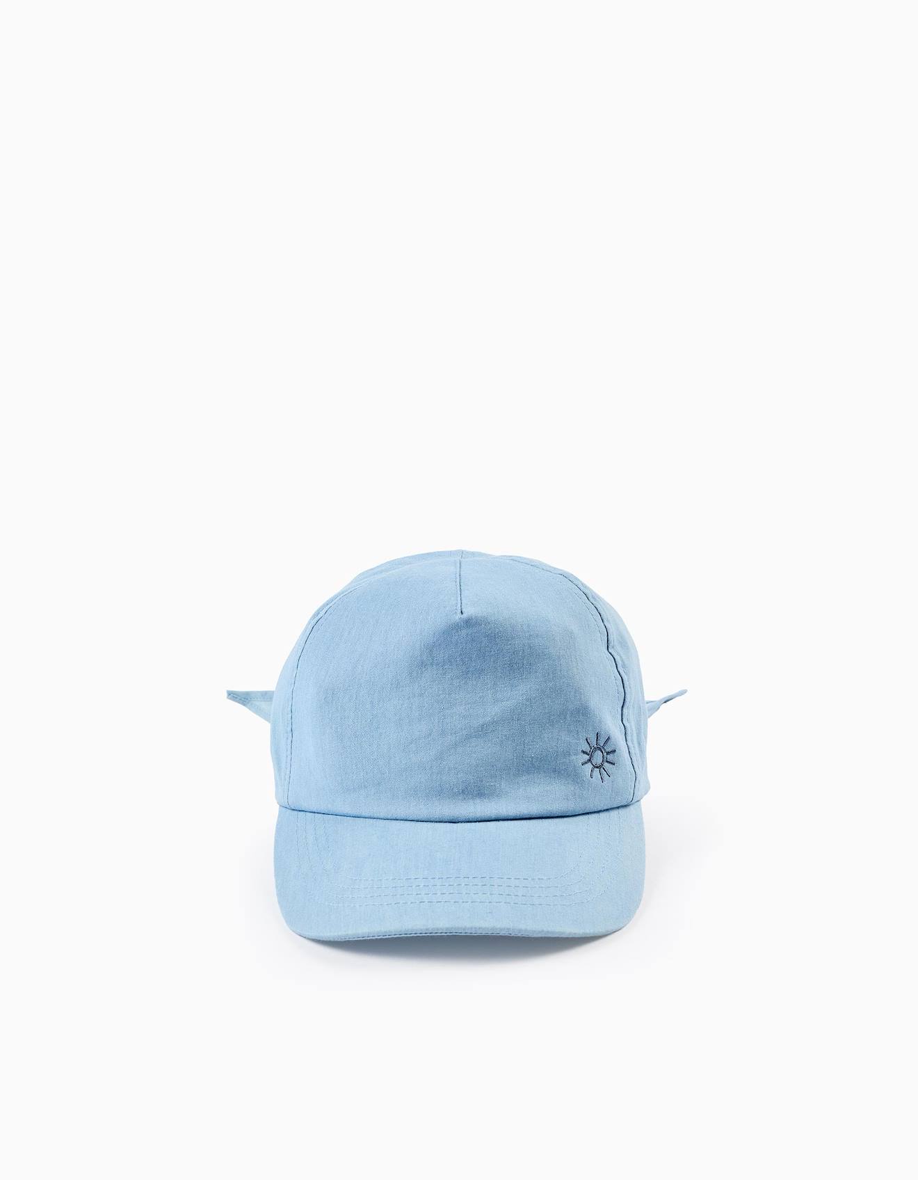 Casquette En Jean Avec Noeud Bleu Clair