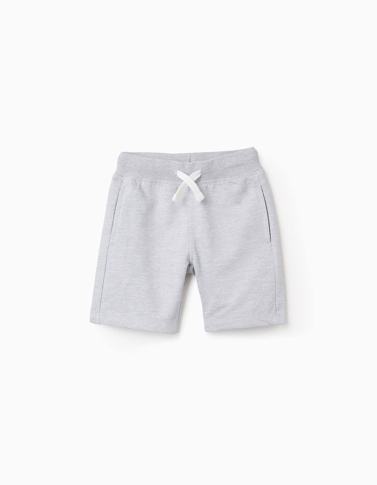 Short De Jogging Gris Clair