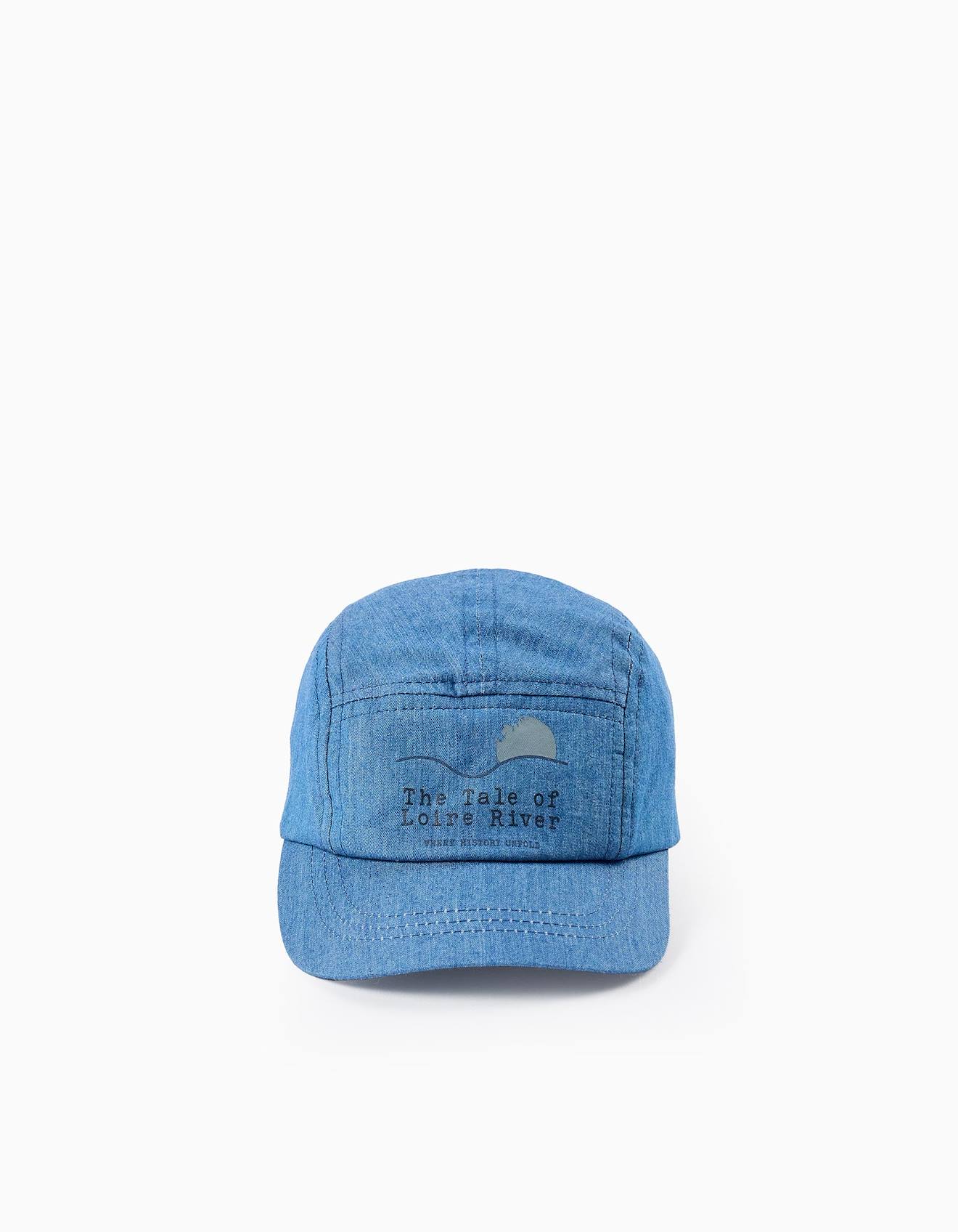Casquette En Jean Léger Bleu