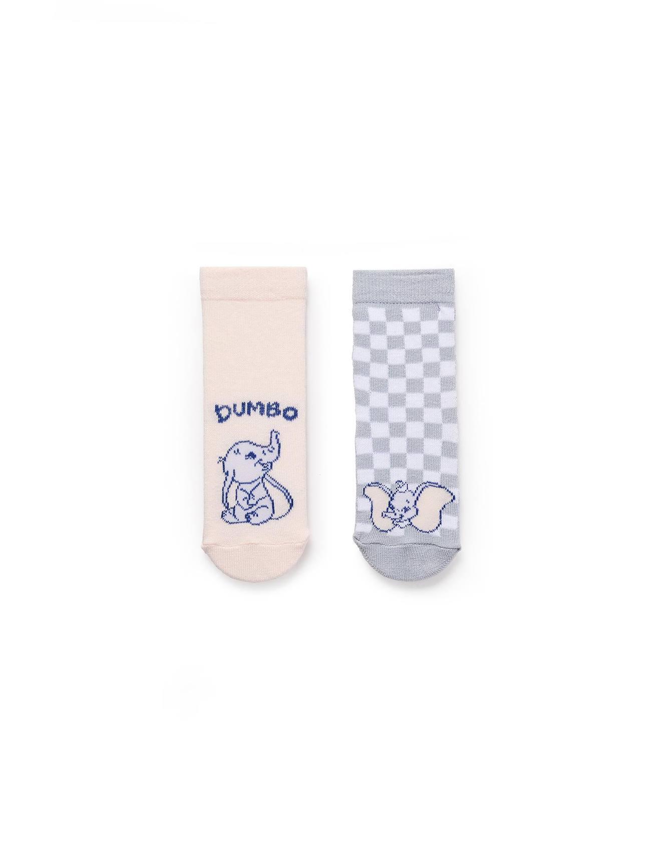 Pack 2 Paires De Chaussettes Antidérapantes Dumbo Multicolore