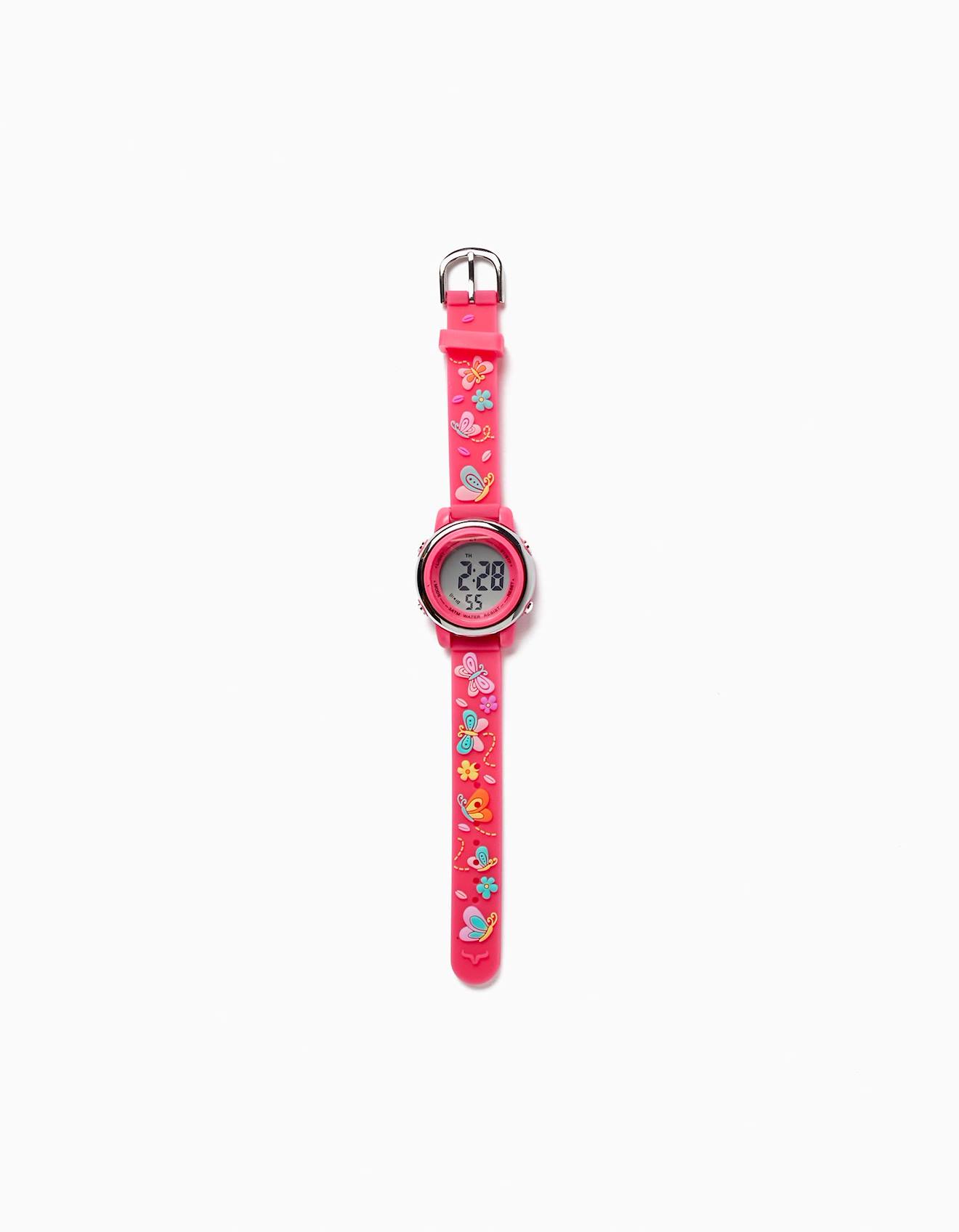 Montre Numérique Orange