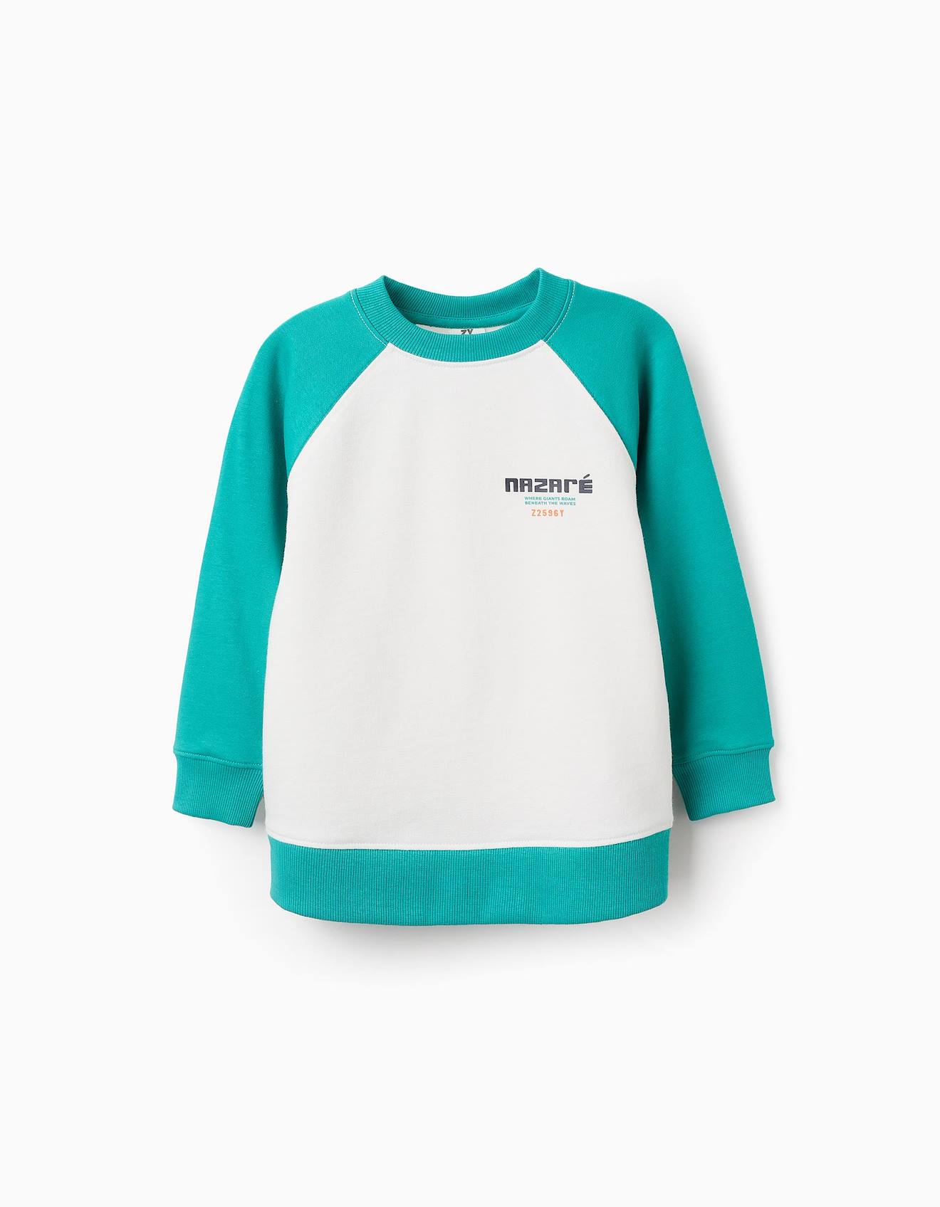 Sweat Avec Manches Raglan Beige Clair