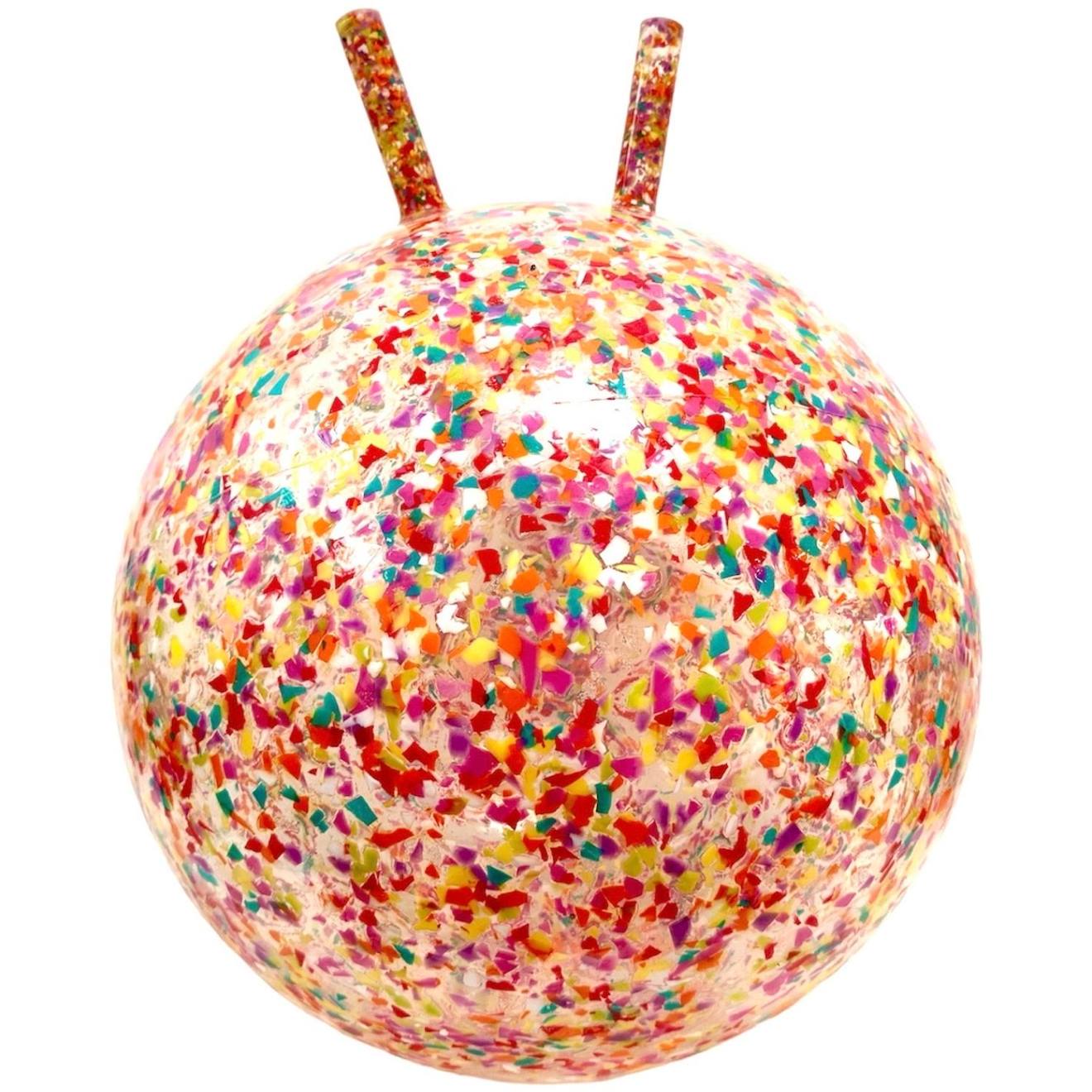Ballon Sauteur Paillettes Multicolore