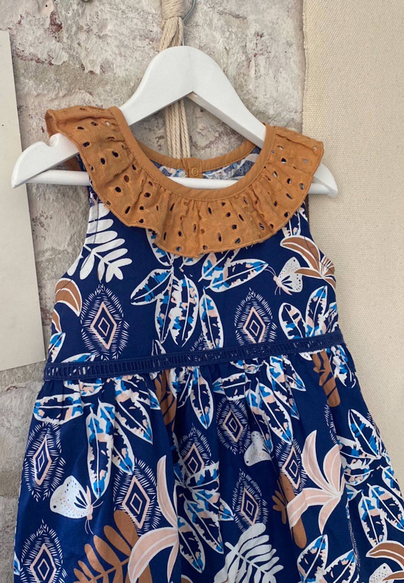Robe Enfant Hanoi Bleu
