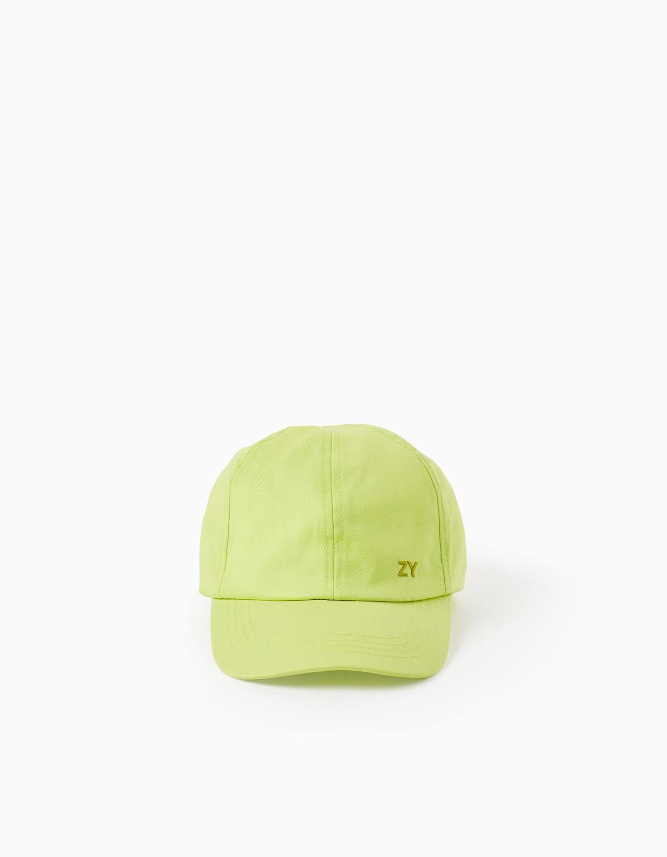 Casquette En Coton Vert Clair