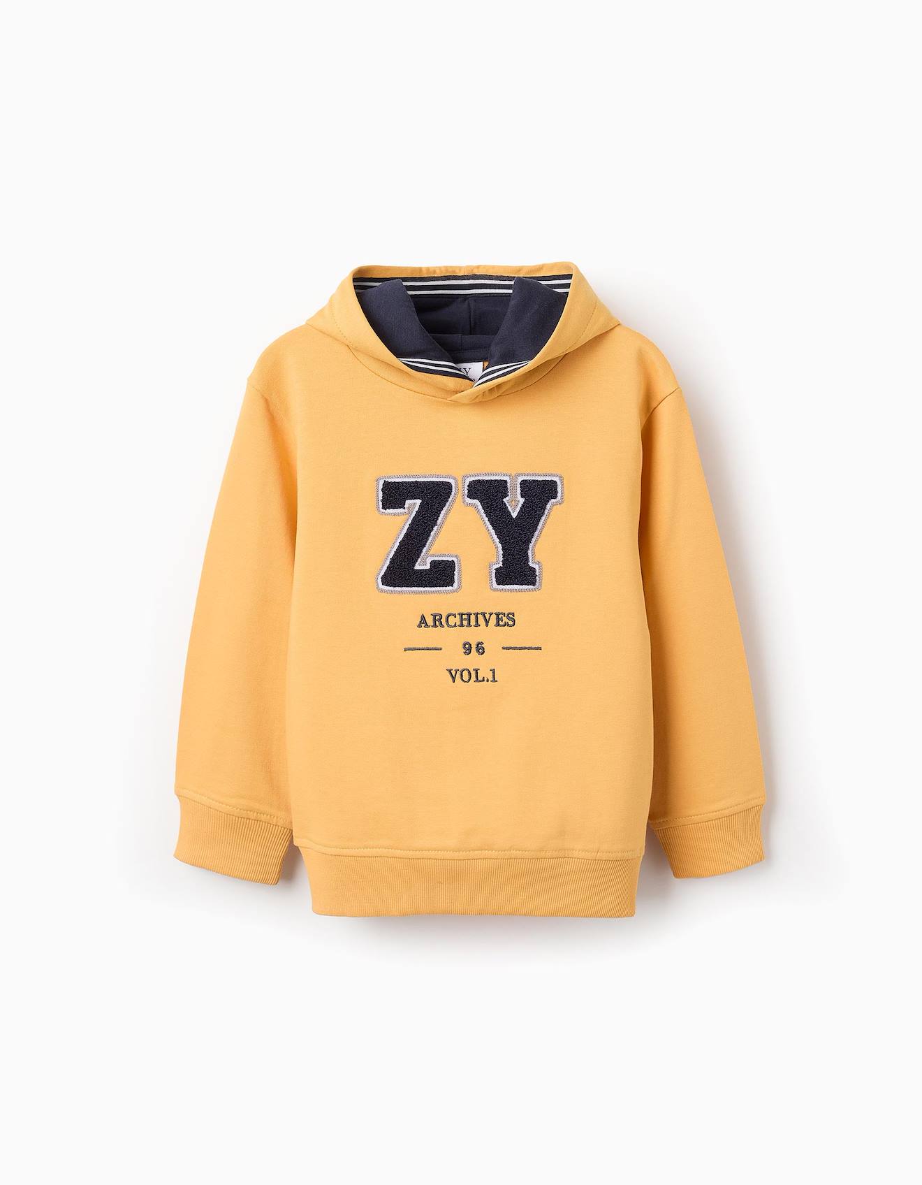 Sweat À Capuche Jaune