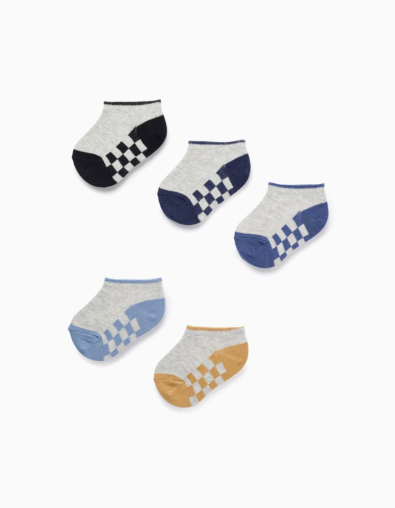 Pack 5 Paires De Socquettes Multicolore