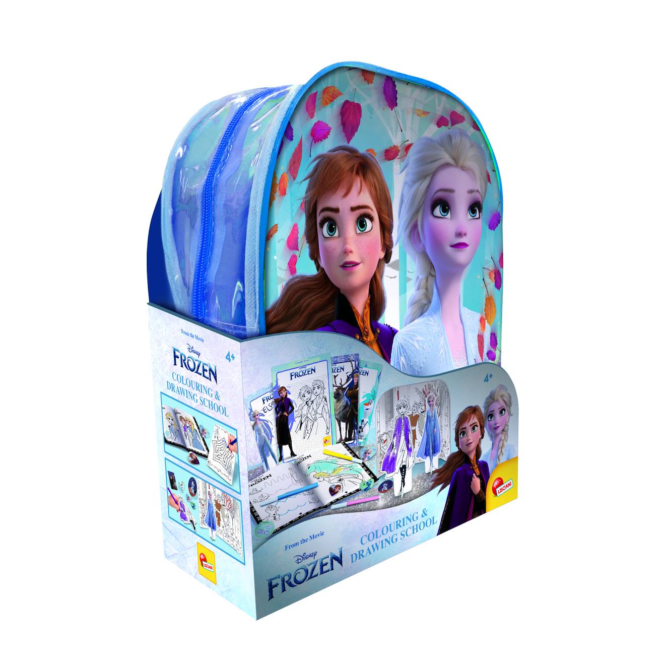 Frozen Sac A Dos Ecole De Dessin Et De Coloriage Multicolore