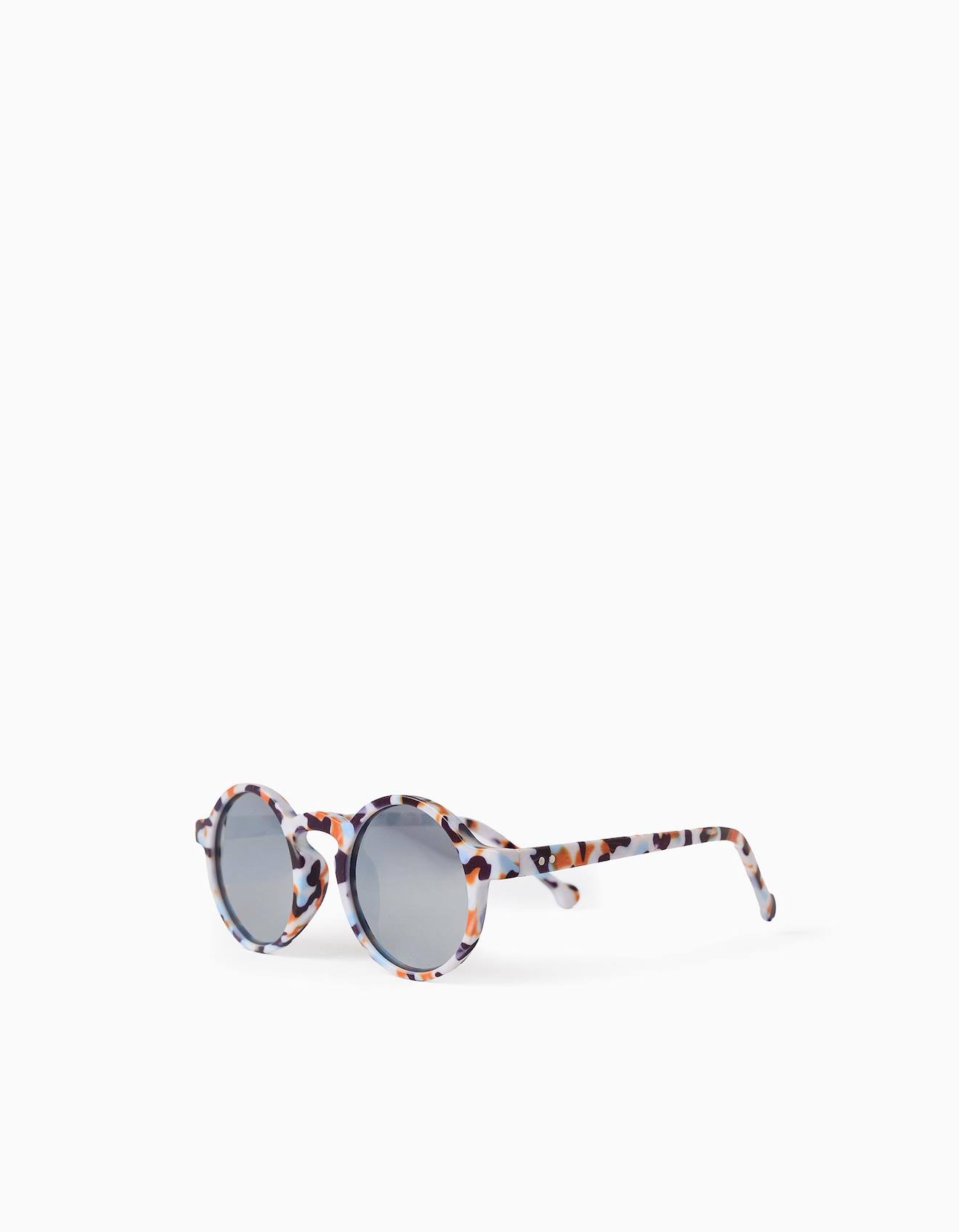 Lunettes De Soleil Rondes Uv Niveau 3 Jaune Clair 19$