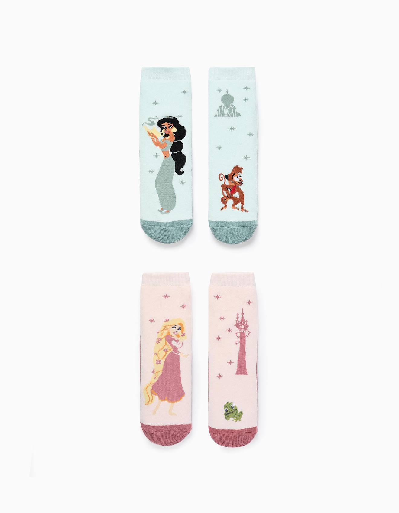 Pack 2 Chaussettes Antidérapantes Multicolore