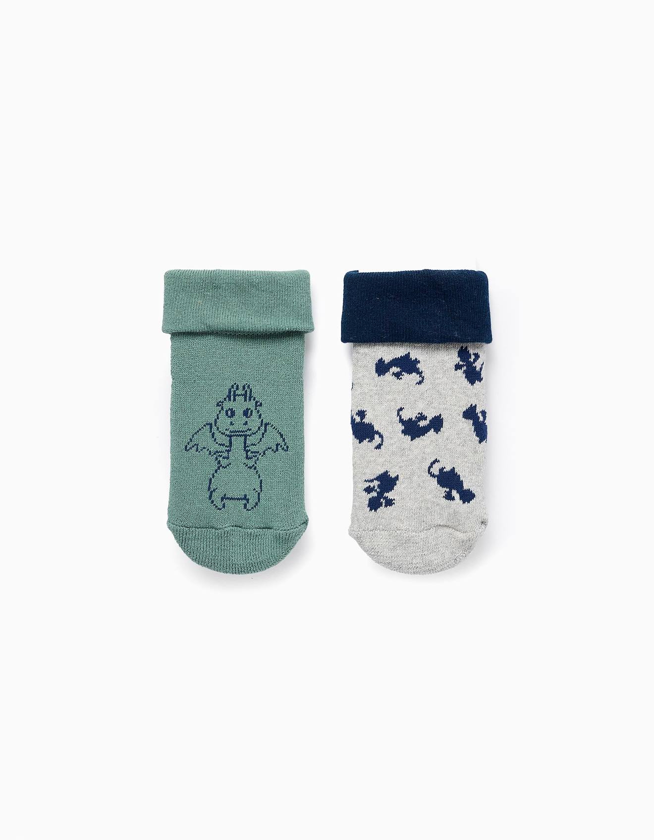 Pack 2 Chaussettes Antidérapantes Multicolore