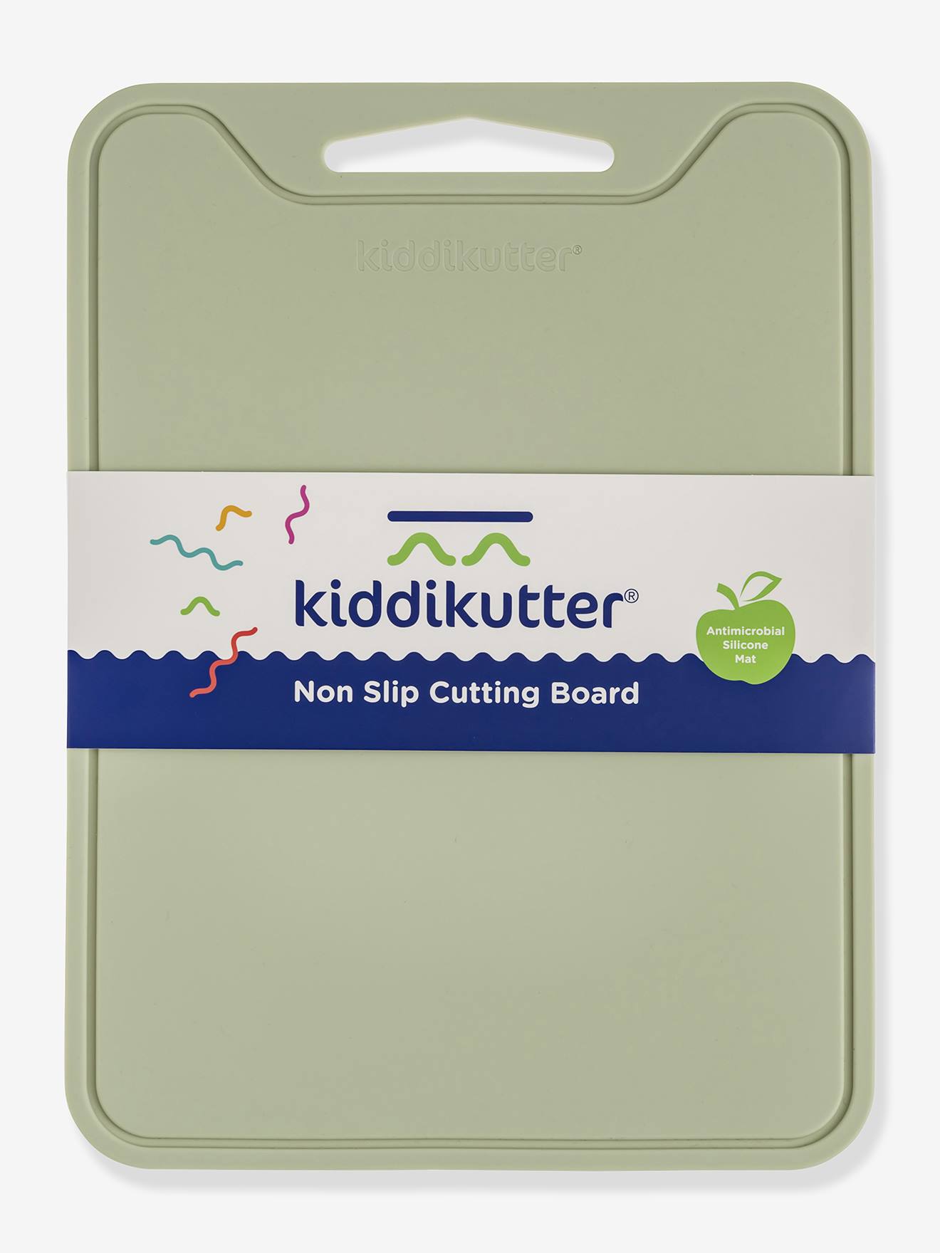 Planche à découper antidérapante vert (Kiddikutter) - Image 2