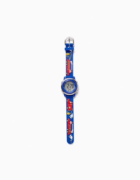 Montre avec camions de pompiers  - vertbaudet enfant