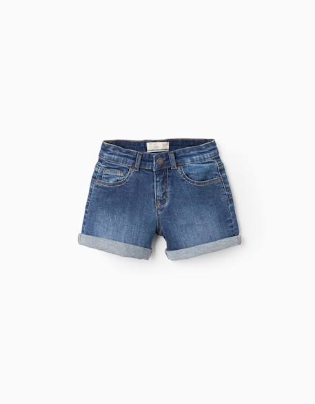 Fille-Short-Shorts en jean