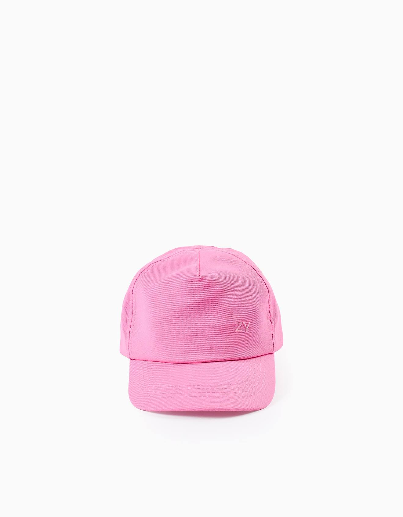 Casquette En Coton Rose