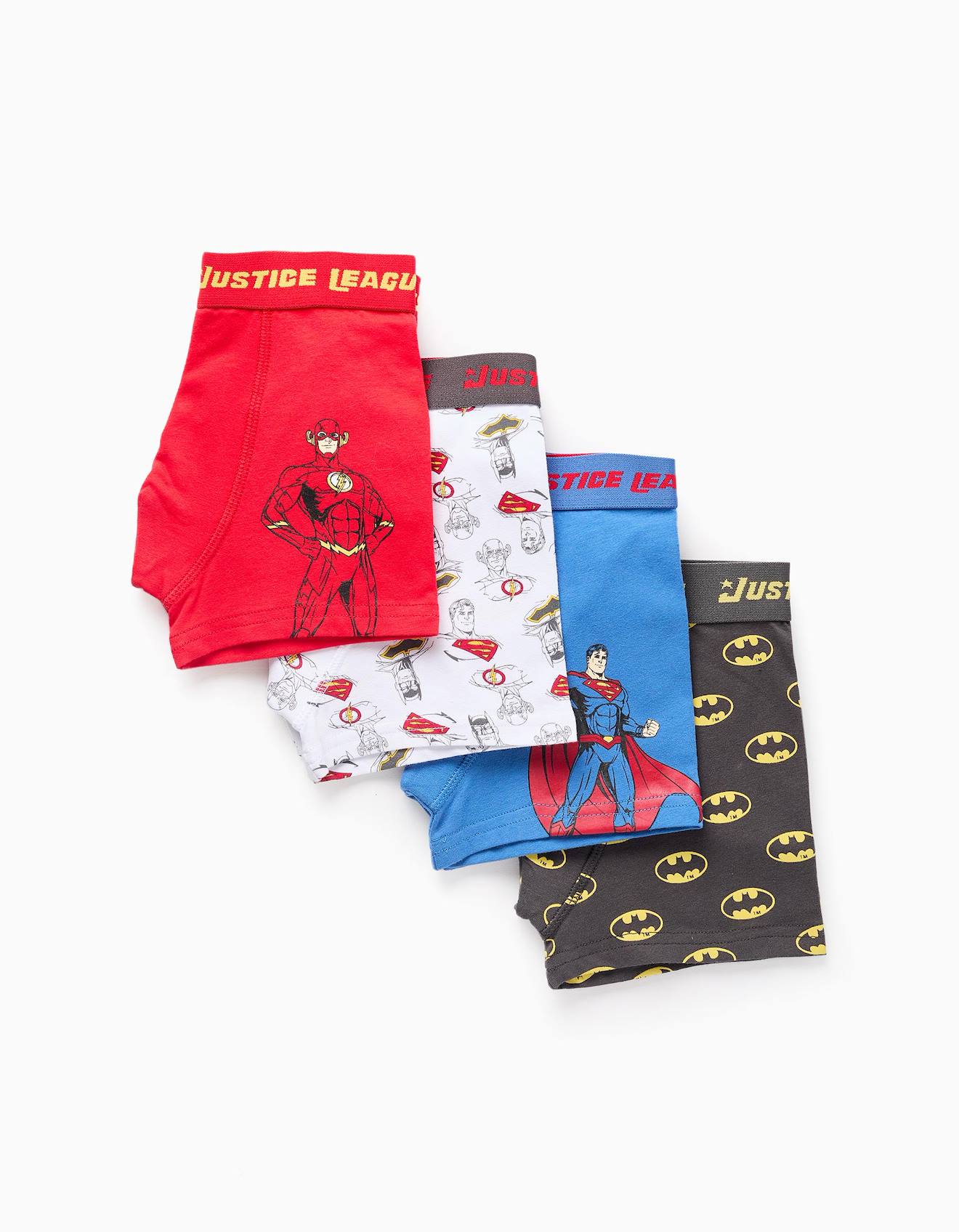 Pack 4 Boxers Dc Comics Multicolore