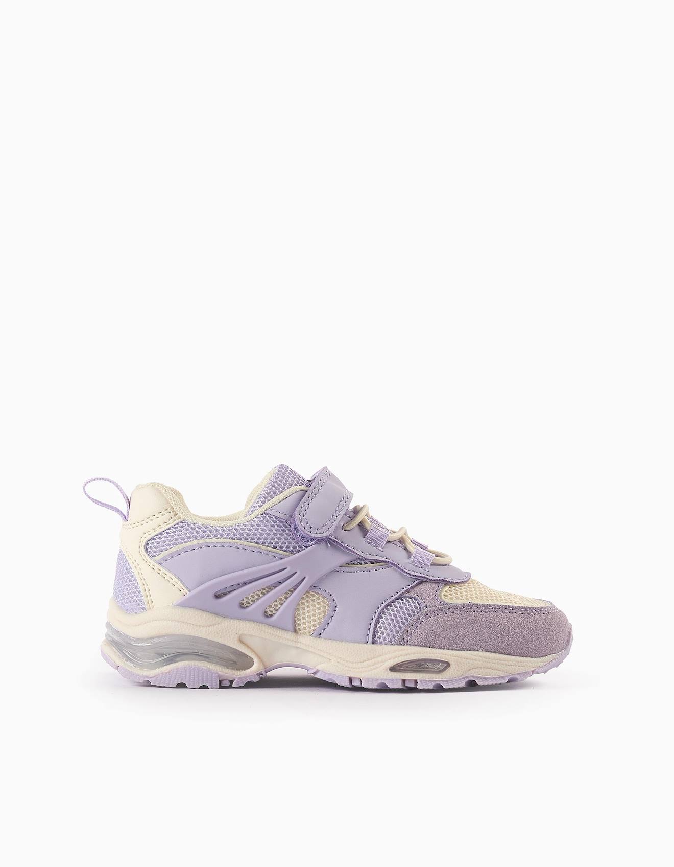 Baskets Lumineuses Mauve Clair