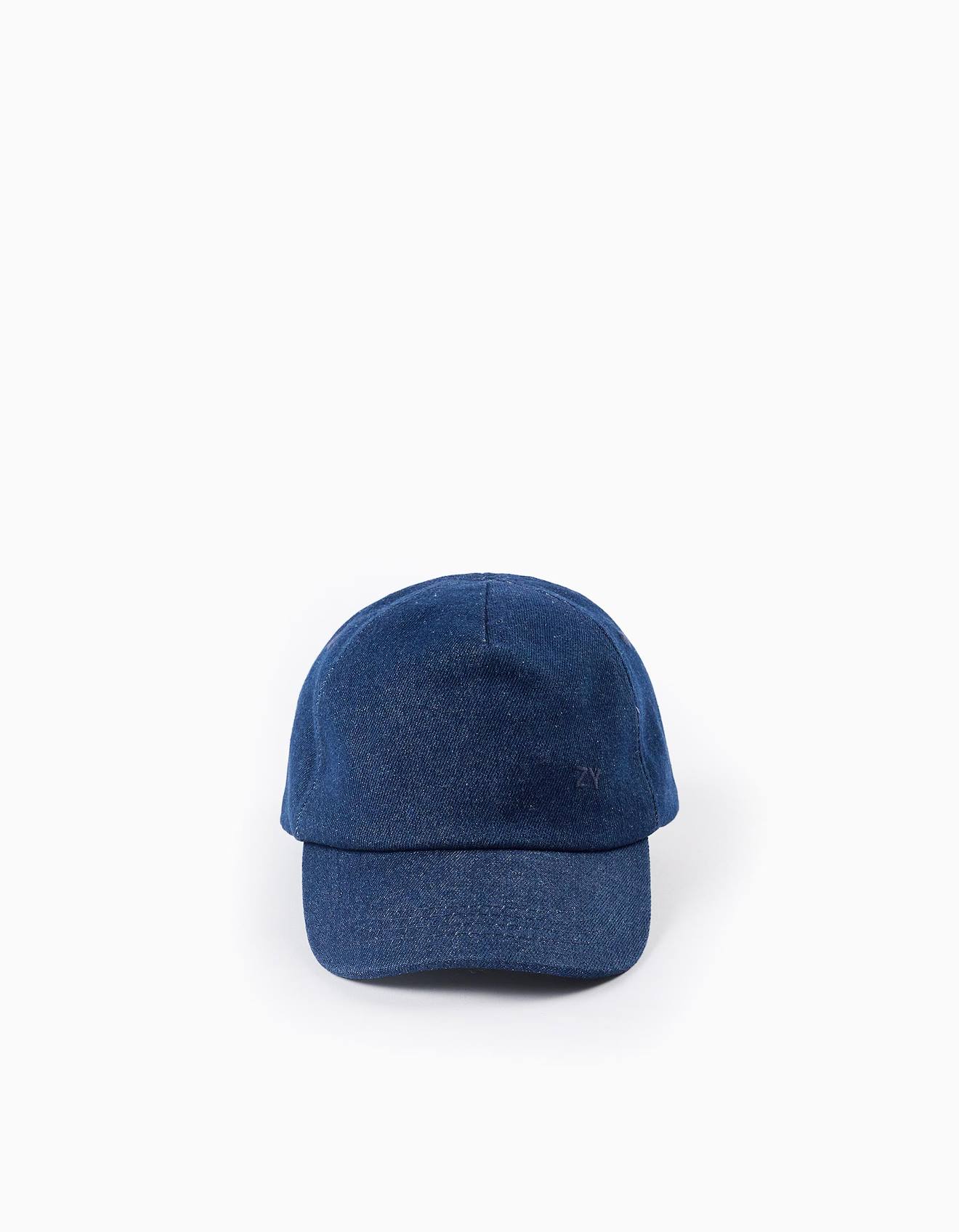 Casquette En Jean Bleu