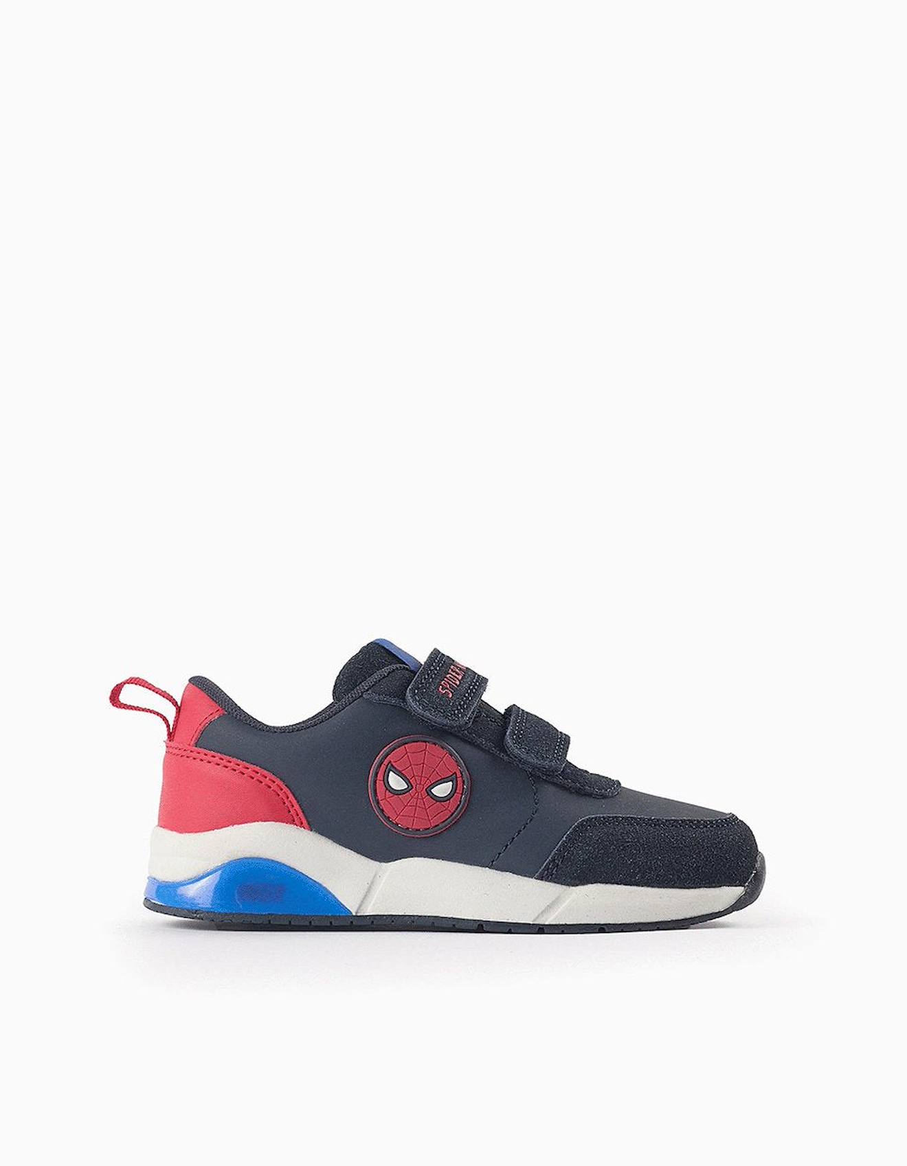 Baskets Lumineuses Spiderman Bleu Foncé