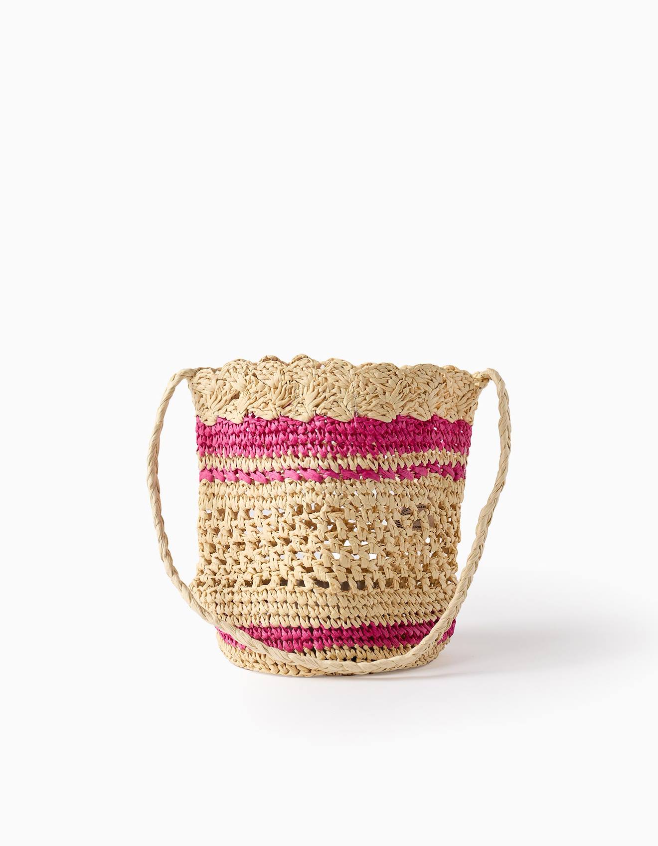 Sac En Paille Beige Clair