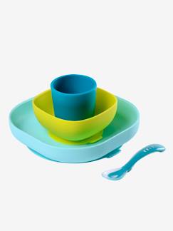-Set vaisselle 4 pièces silicone