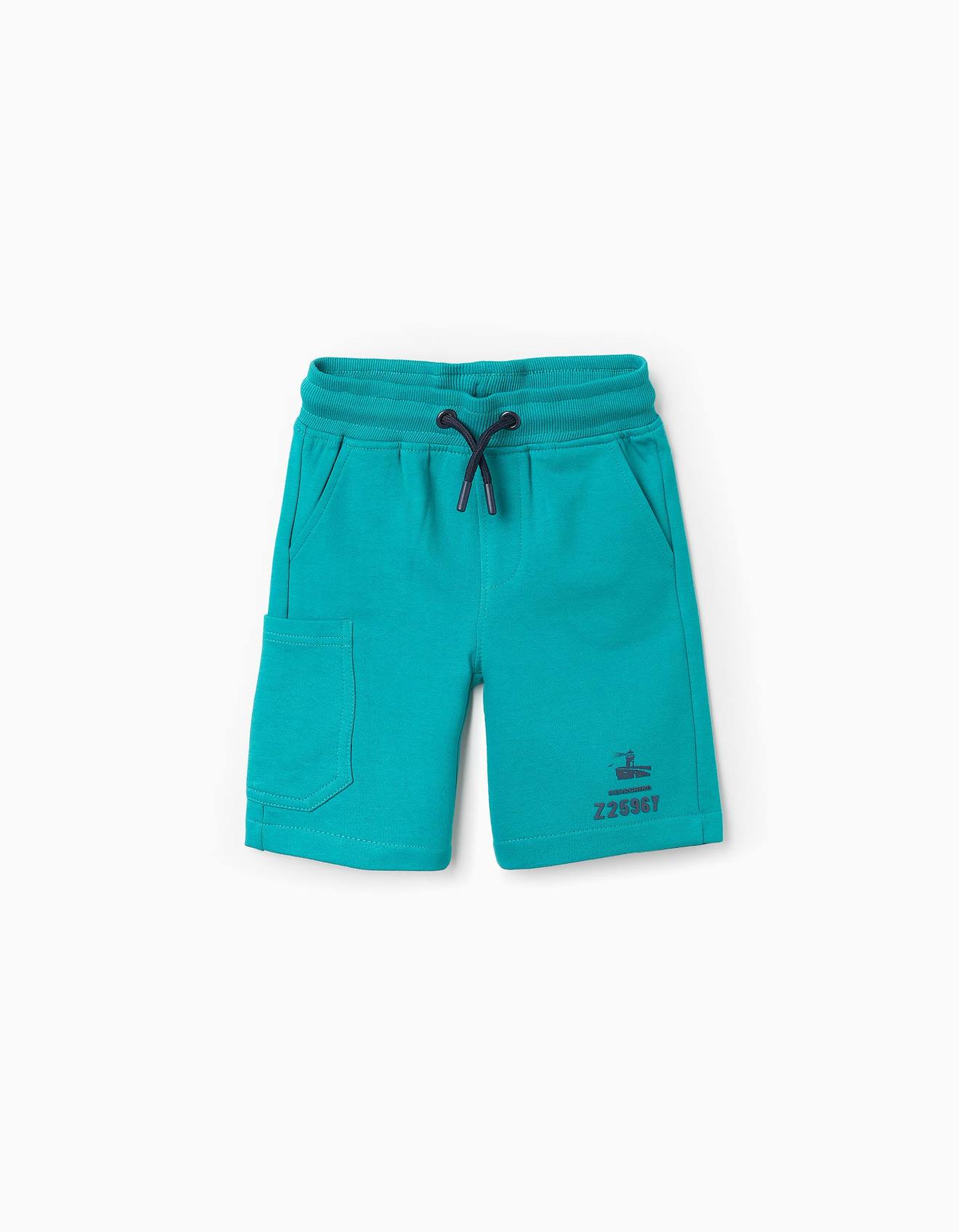 Short En Jersey Vert