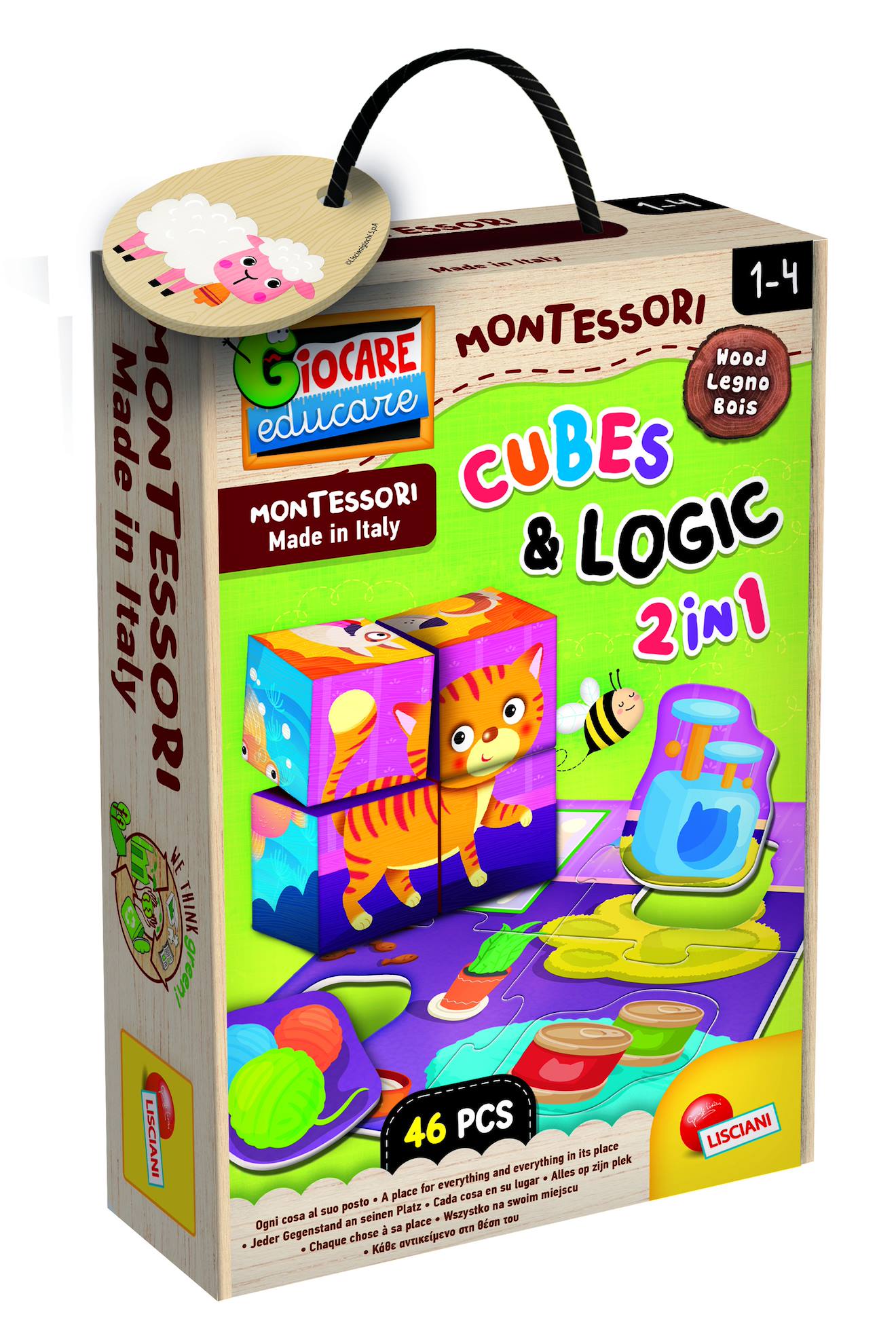 Cubes & Logic 2 En 1 Multicolore