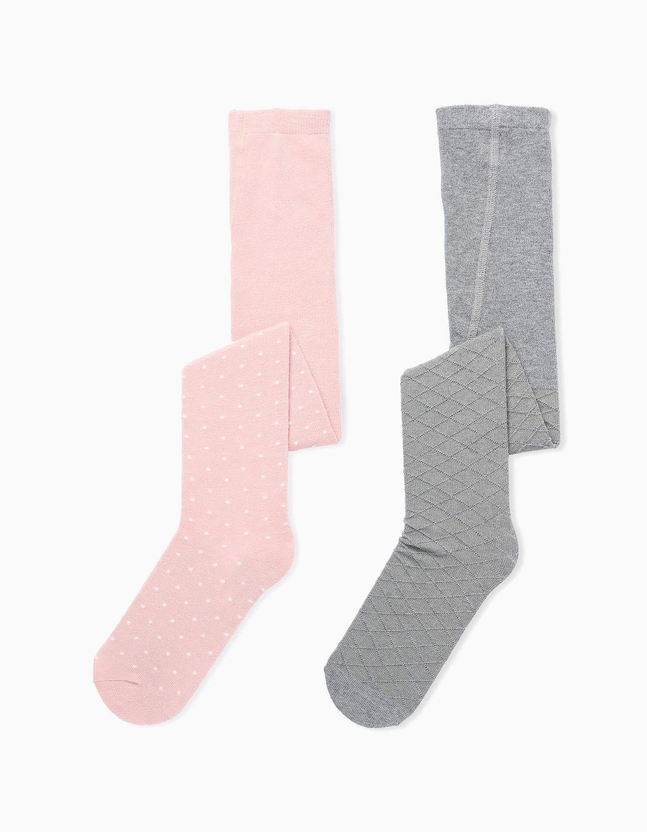 Pack 2 Collants Multicolore