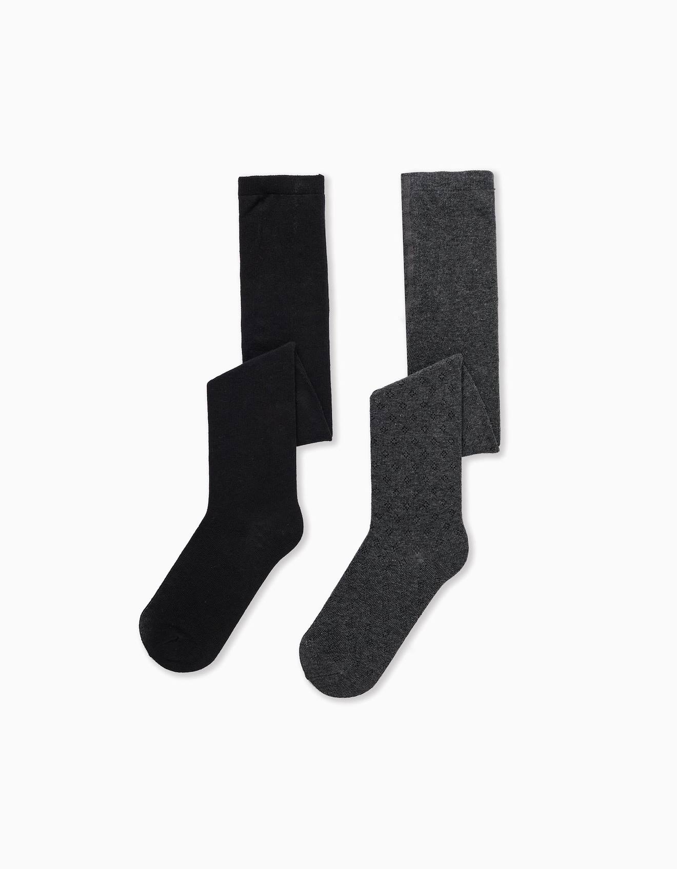 Pack 2 Collants Multicolore