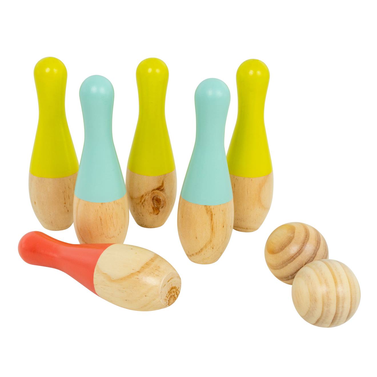 Quilles Extérieures Bois Fsc® Multi Couleur