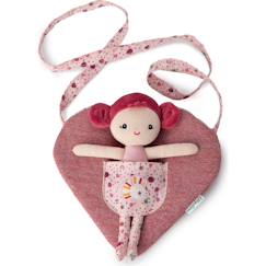 Jouet-Premier âge-Peluches-Poupée souple et sac