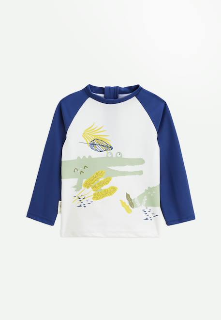 Maillot de bain bébé 2 pièces t-shirt de protection uv & boxer costa Bleu 6 - vertbaudet enfant 