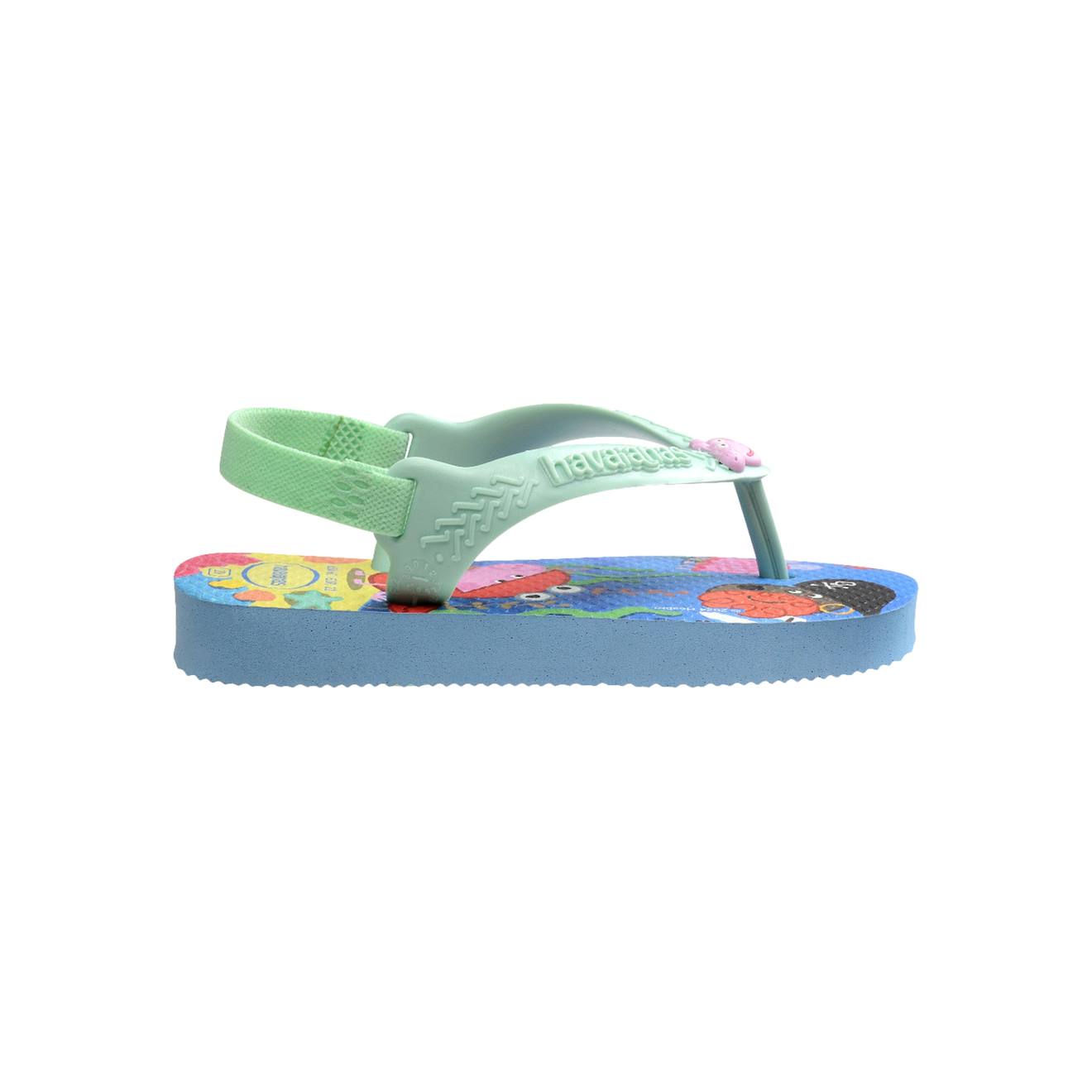 Tongs À Élastiques Bleu Lavender