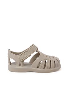 Chaussures-Sandales plastique à fermeture scratch tobby solid