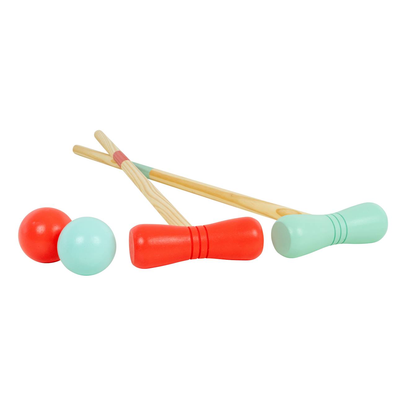 Jeu De Croquet Bois Fsc® Multi Couleur