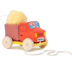 Jouet-Camion toupie à tirer