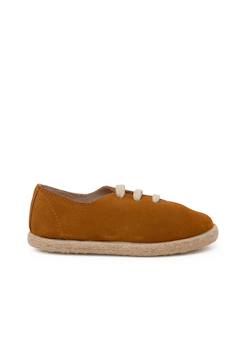 Chaussures-Chaussures garçon 23-38-Baskets, tennis-Tennis avec lacets en suède et jute pour enfant