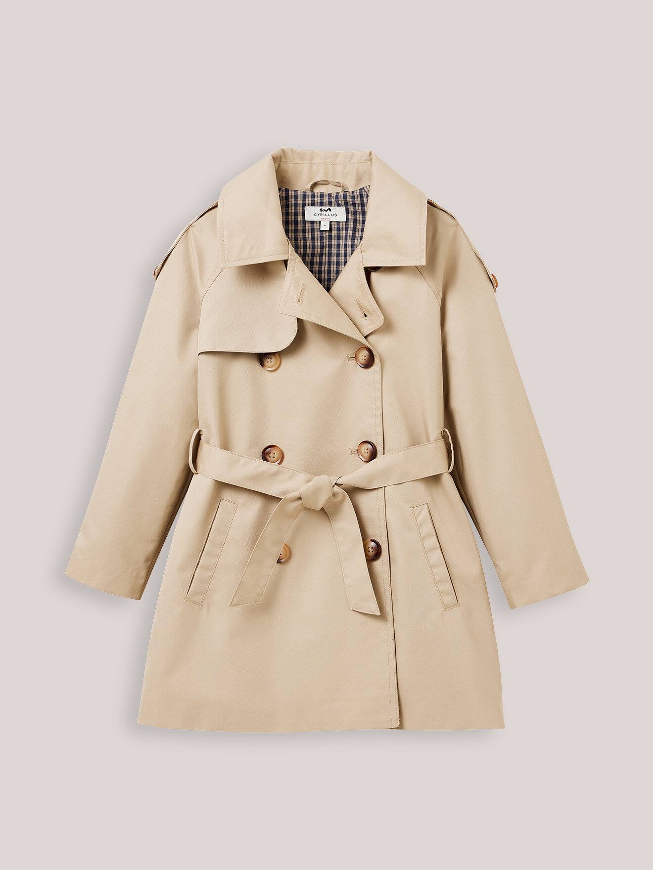 Trench iconique beige