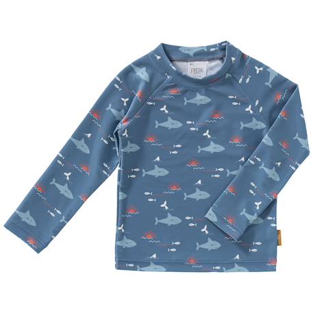 Bébé-Tee-shirt anti-uv manches longues shark (1-2 ans)