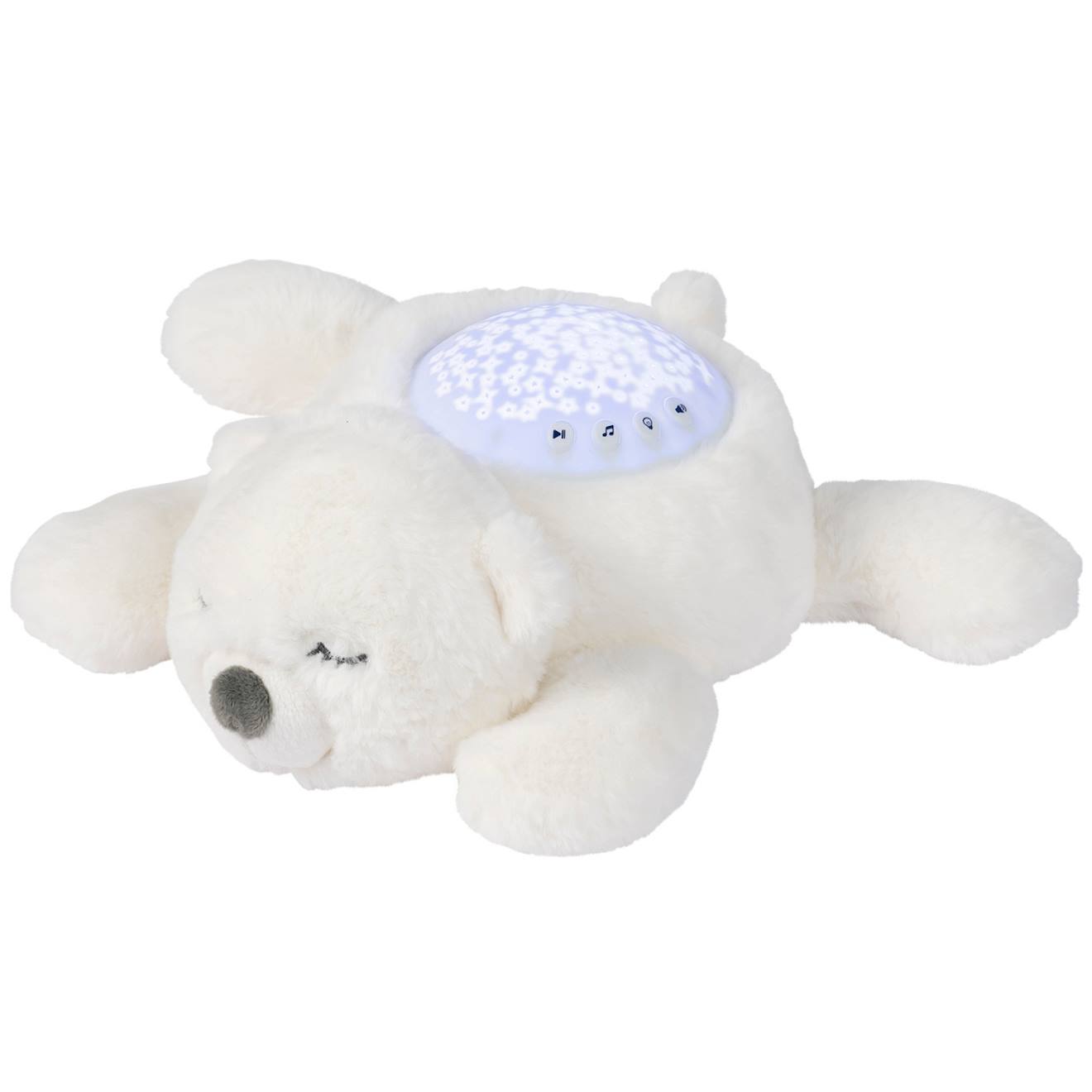 Veilleuse Projecteur Lapidou Lapin Beige Blanc