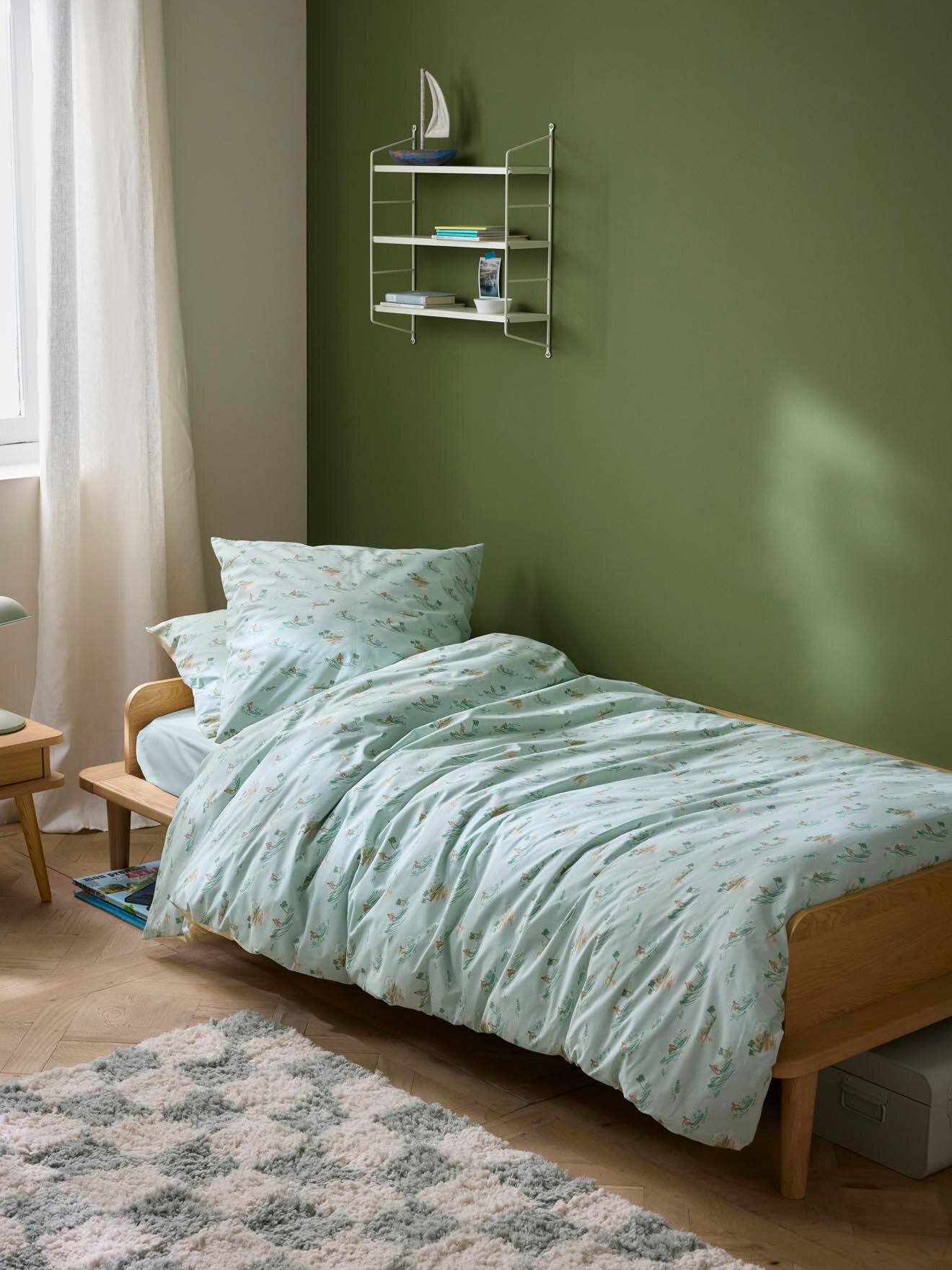 Housse De Couette Percale De Coton surf Imprimé Surfing