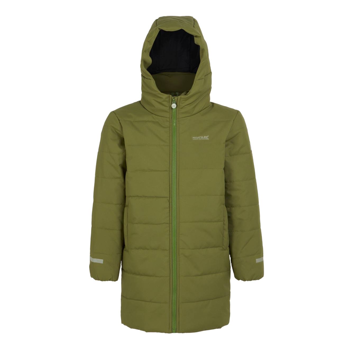 Veste Matelassée Polyester Recyclé Lakiver Vert Néphrite / Noir