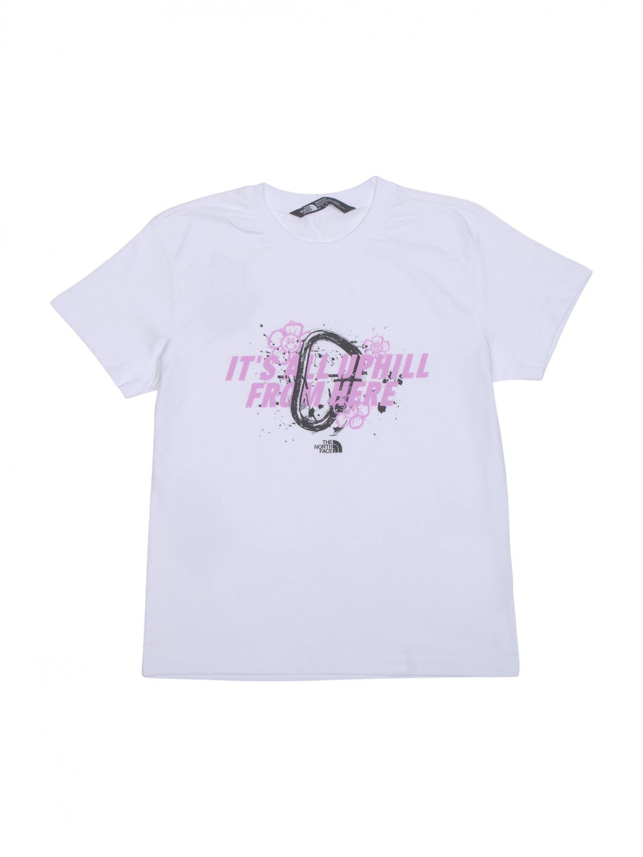 T-shirt Manches Courtes Blanc