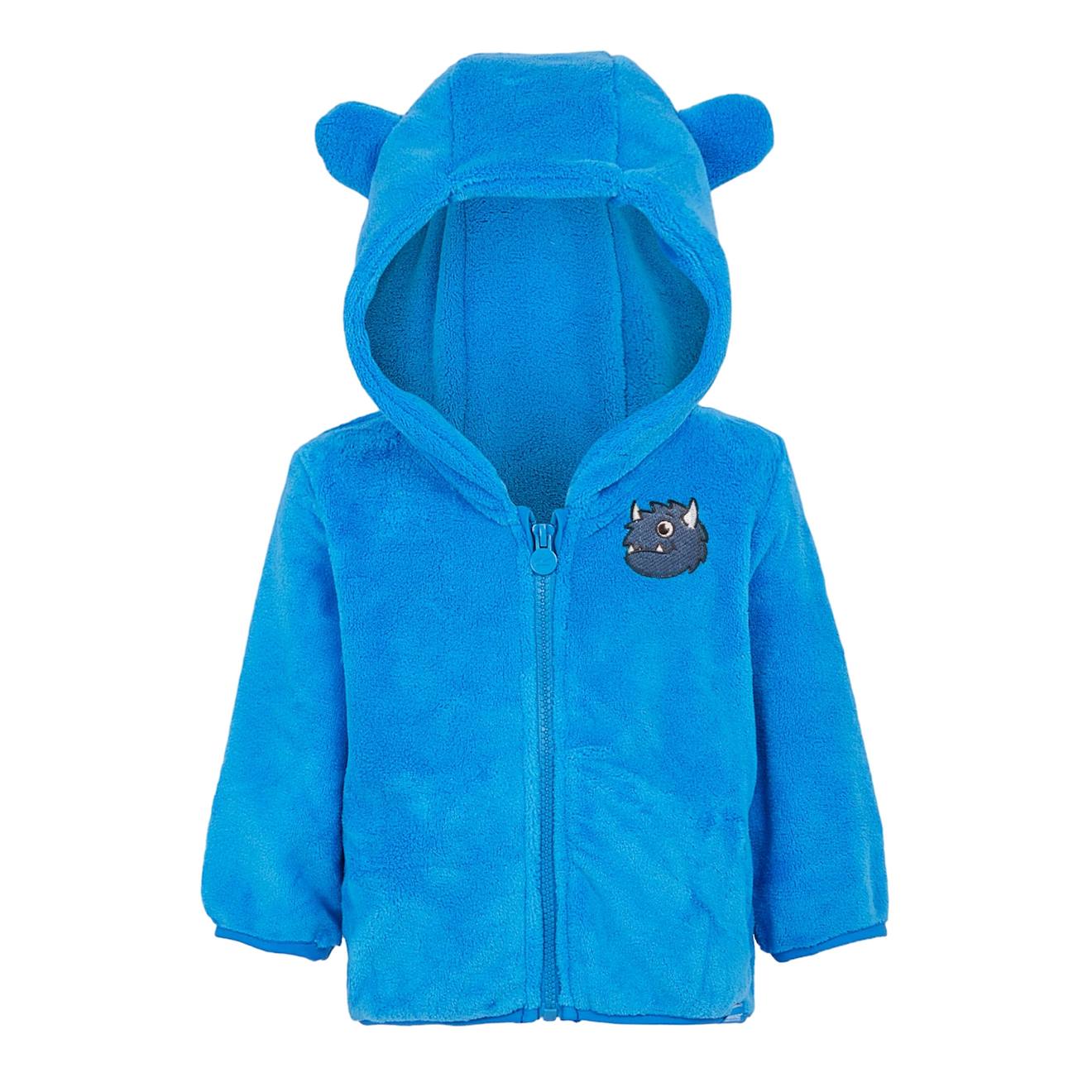 Veste Polaire Polyester Spike The Monster Bleu Mer