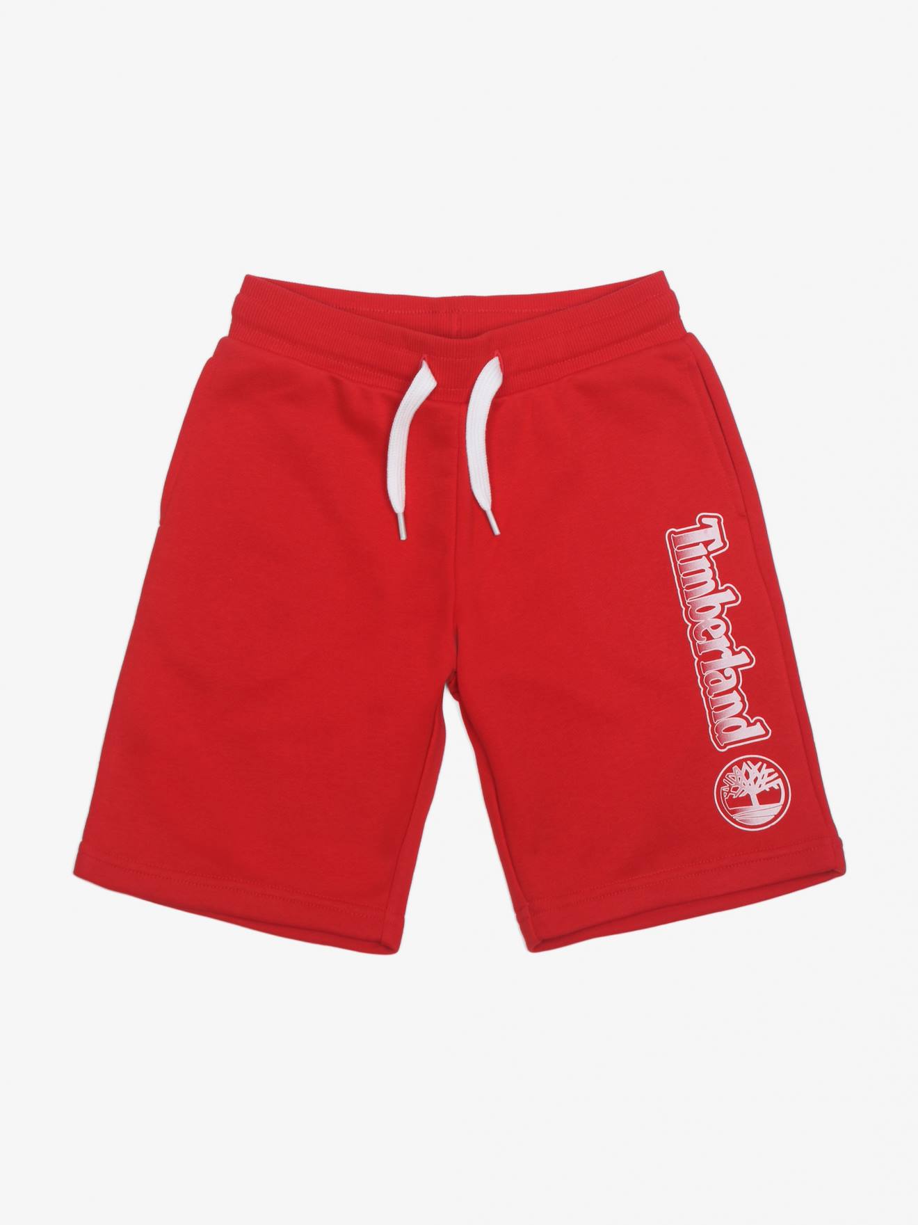 Short Taille Élastique Rouge