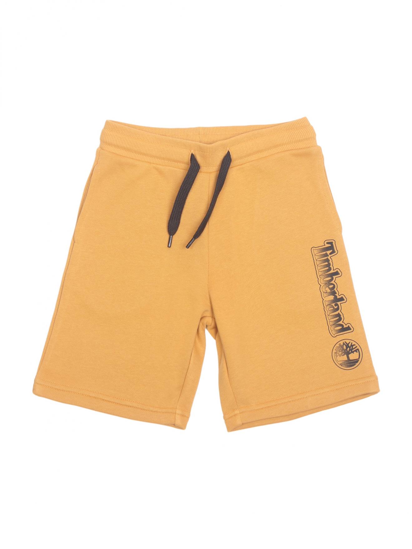 Short Taille Élastique Orange